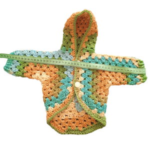 Horgolt kutyaruha őszi színek - otthon & életmód - kisállatoknak - kutyáknak - kutya ruházat - Meska.hu