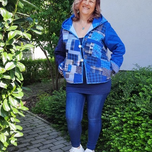 Erka -Kabátmesék: Kékvarázs 42/44-es méret - Meska.hu