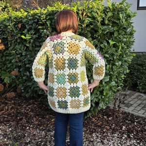 Erka � Kabátmesék:  Földszínek harmóniája - ruha & divat - női ruha - kardigánok - Meska.hu