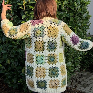 Erka � Kabátmesék:  Földszínek harmóniája - ruha & divat - női ruha - kardigánok - Meska.hu