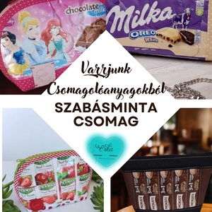 Varrjunk csomagolóanyagokból � Szabásminta csomag videóval - Meska.hu