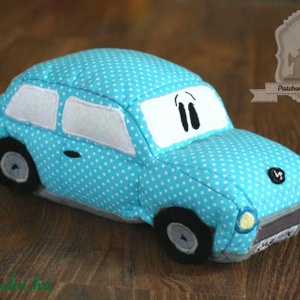 Malvin, a trabant textiljáték - Meska.hu