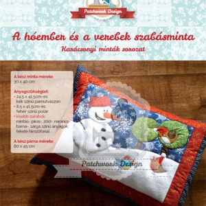 Hóember és a verebek szabásminta  - Meska.hu