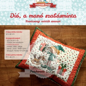 Dió, a karácsonyi manó szabásminta PDF -  - Meska.hu