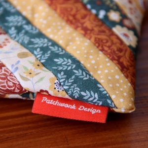 Patchwork pénztárca - vadvirágok - táska & tok - pénztárca & más tok - pénztárca - női pénztárca - Meska.hu