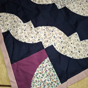 Patchwork terítő - otthon & életmód - dekoráció - asztal és polc dekoráció - horgolt & csipketerítő - Meska.hu