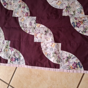 Új, patchwork terítő  - otthon & életmód - dekoráció - asztal és polc dekoráció - horgolt & csipketerítő - Meska.hu