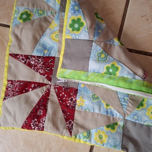 Új. Patchwork párnahuzat - otthon & életmód - lakástextil - párna & párnahuzat - Meska.hu