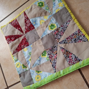 Új. Patchwork párnahuzat - otthon & életmód - lakástextil - párna & párnahuzat - Meska.hu