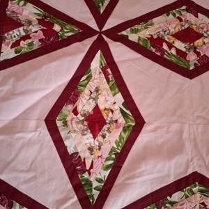 Új, patchwork terítő  - otthon & életmód - dekoráció - asztal és polc dekoráció - horgolt & csipketerítő - Meska.hu