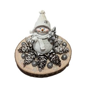 Téli visszafogott, elegáns asztaldísz - Meska.hu