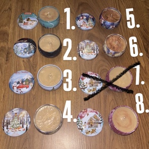 Tégelyes karácsonyi gyertyák - karácsony - karácsonyi lakásdekoráció - karácsonyi illatgyertya, mécses - Meska.hu