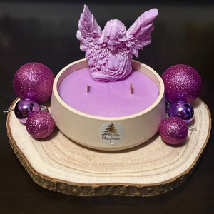 Gyertyák gipsz tálban, Otthon & Életmód, Gyertya, illat, aroma, Gyertya, , MESKA