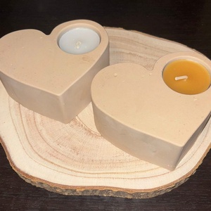 Gipsz, kerámia mécsestartó - otthon & életmód - gyertya, illat, aroma - mécses és mécsestartó - Meska.hu