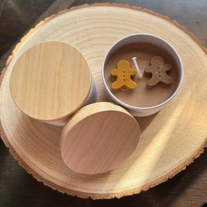 Tégelyes gyertyák, hópehely gyertya - otthon & életmód - gyertya, illat, aroma - gyertya - Meska.hu