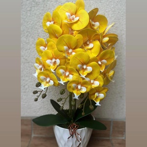 Mű orchidea virág, Otthon & Életmód, Virágdekoráció, Virágdíszek, Asztali virágdísz, , Kb. 50 cm magas, csíkozott mintájú mű orchidea. 3 db 78 cm-es hosszú szárral. 

Örökké virágokkal t..., MESKA