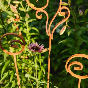 3db-os rozsdás kerti dekor Üstökös - otthon & életmód - ház & kert - kerti dísz - Meska.hu