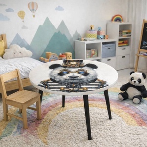 Panda az asztalon - otthon & életmód - bútor - asztal - Meska.hu