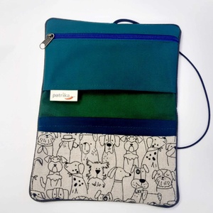 Dohánytasak - kutya-vonalas - táska & tok - pénztárca & más tok - dohánytasak & szütyő - Meska.hu