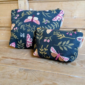 2 db-os szett - éjjeli lepkés neszesszerek - táska & tok - neszesszer - Meska.hu