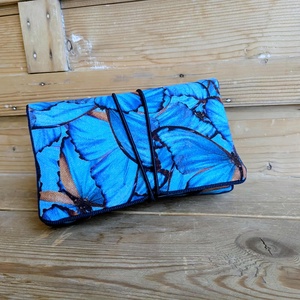 Dohánytasak -  kék pillangós - Meska.hu