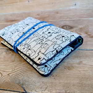 Dohánytasak - kutya-vonalas - Meska.hu