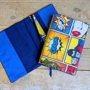 Könyvkabát - képregényes - otthon & életmód - papír, írószer - könyv- és füzetborító - Meska.hu