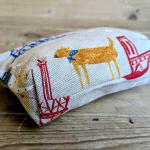 Párizsi kutyák neszesszer (kicsi) Paris, Bonjour, Woof - táska & tok - neszesszer - Meska.hu