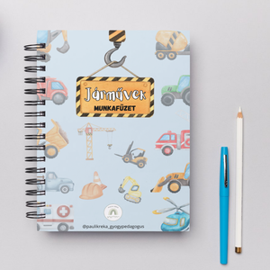 Járművek- munkafüzet - játék & sport - készségfejlesztő és logikai játék - oktató játékok - Meska.hu