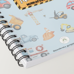 Járművek- munkafüzet - játék & sport - készségfejlesztő és logikai játék - oktató játékok - Meska.hu