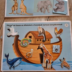 Noé bárkája játékcsomag - Meska.hu