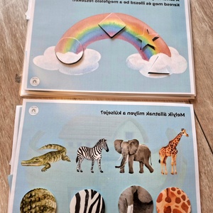 Noé bárkája játékcsomag - játék & sport - táblajáték és kártyajáték - kártya - Meska.hu