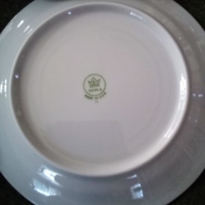 Kahla porcelán teljes süteményes készlet lapáttal - otthon & életmód - konyhafelszerelés, tálalás - tálalás - tányér & étkészlet - Meska.hu