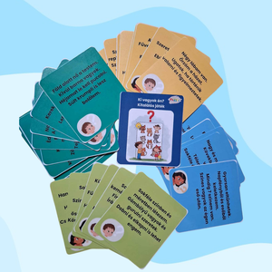 Ki vagyok én? Kitalálós fejlesztő játék 3-7 éveseknek - játék & sport - készségfejlesztő és logikai játék - oktató játékok - Meska.hu