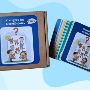 Ki vagyok én? Kitalálós fejlesztő játék 3-7 éveseknek - játék & sport - készségfejlesztő és logikai játék - oktató játékok - Meska.hu