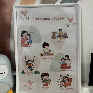 Mire vágyom most? Érzelmi fejlesztő eszköz ovisoknak és kisiskolásoknak - játék & sport - készségfejlesztő és logikai játék - oktató játékok - Meska.hu