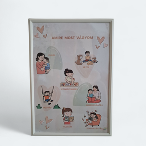 Mire vágyom most? Érzelmi fejlesztő eszköz ovisoknak és kisiskolásoknak, Játék & Sport, Készségfejlesztő és Logikai játék, Oktató játékok, Fotó, grafika, rajz, illusztráció, MESKA