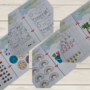 Okos kaland  Fejlesztő játékos csendeskönyv 4-7  éveseknek - játék & sport - készségfejlesztő és logikai játék - oktató játékok - Meska.hu