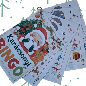 Karácsonyi bingó  Fejlesztő közös társasjáték gyerekeknek - Meska.hu