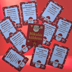 Mikulás küldetés  Érzelmi és szociális készségeket fejlesztő kártyajáték - Meska.hu
