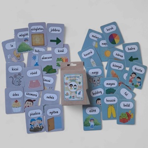 Ellentétek � Fejlesztő párosító játék 3-7 éveseknek - játék & sport - készségfejlesztő és logikai játék - oktató játékok - Meska.hu