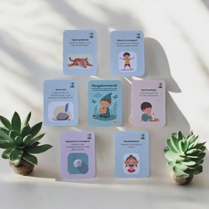 Nyugalommanók  � Érzelmi fejlesztő, stresszoldó kártyák gyerekeknek - játék & sport - készségfejlesztő és logikai játék - oktató játékok - Meska.hu