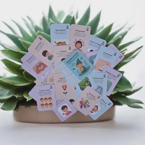 Nyugalommanók  � Érzelmi fejlesztő, stresszoldó kártyák gyerekeknek - játék & sport - készségfejlesztő és logikai játék - oktató játékok - Meska.hu