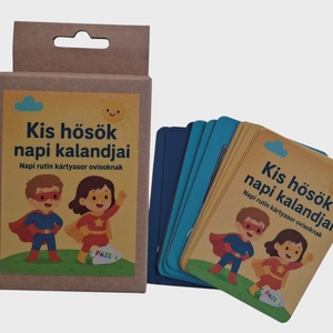 Napi rutin kialakítását segítő oktató kártyák, Játék & Sport, Készségfejlesztő és Logikai játék, Oktató játékok, Fotó, grafika, rajz, illusztráció, MESKA