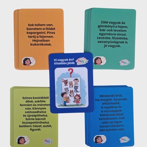 Ki vagyok én? Kitalálós fejlesztő játék 3-7 éveseknek - játék & sport - készségfejlesztő és logikai játék - oktató játékok - Meska.hu