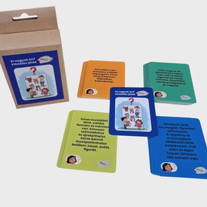 Ki vagyok én? Kitalálós fejlesztő játék 3-7 éveseknek - játék & sport - készségfejlesztő és logikai játék - oktató játékok - Meska.hu