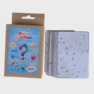 Érzelemi fejlesztő kártyajáték gyerekeknek - Kóbor érzelmek  - játék & sport - készségfejlesztő és logikai játék - oktató játékok - Meska.hu