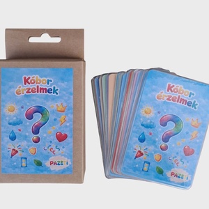 Érzelemi fejlesztő kártyajáték gyerekeknek - Kóbor érzelmek , Játék & Sport, Készségfejlesztő és Logikai játék, Oktató játékok, Fotó, grafika, rajz, illusztráció, MESKA