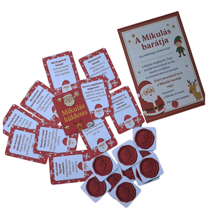 Mikulás küldetés � Érzelmi és szociális készségeket fejlesztő kártyajáték - karácsony - mikulás - mikulás ajándékok - Meska.hu