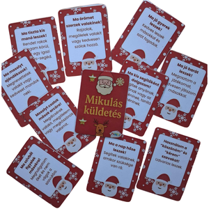 Mikulás küldetés � Érzelmi és szociális készségeket fejlesztő kártyajáték, Karácsony, Mikulás, Mikulás ajándékok, Fotó, grafika, rajz, illusztráció, MESKA